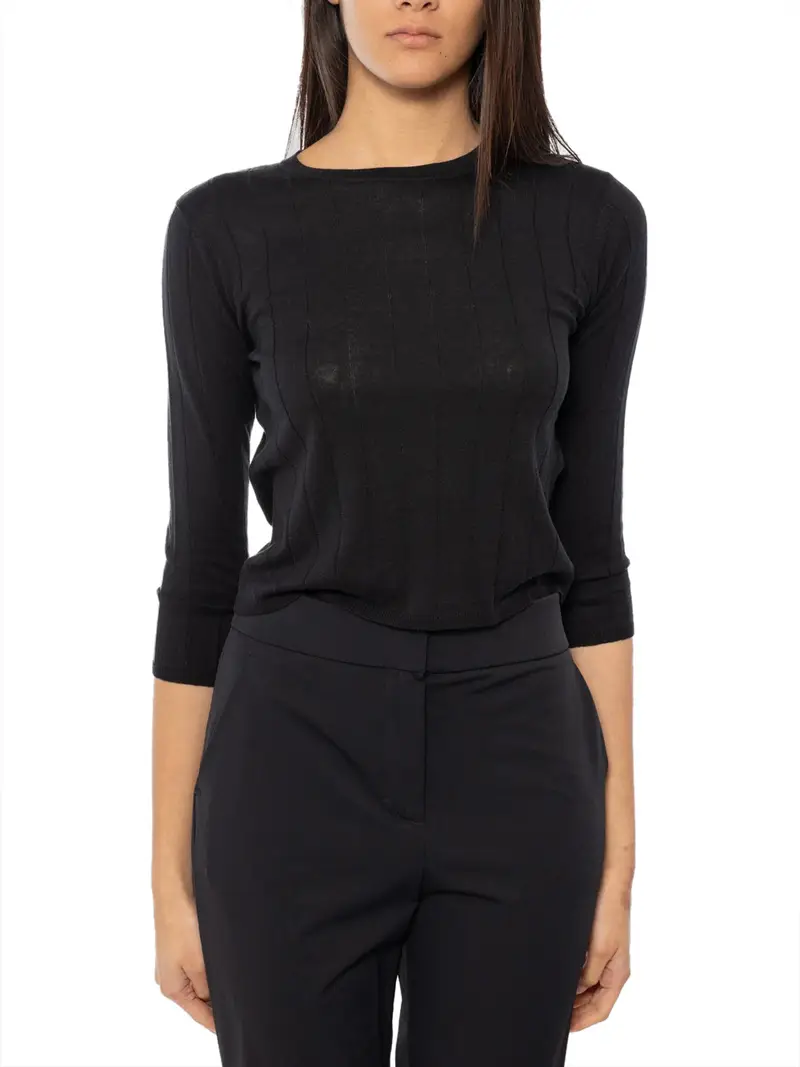 maglia papiri max mara da donna - blu