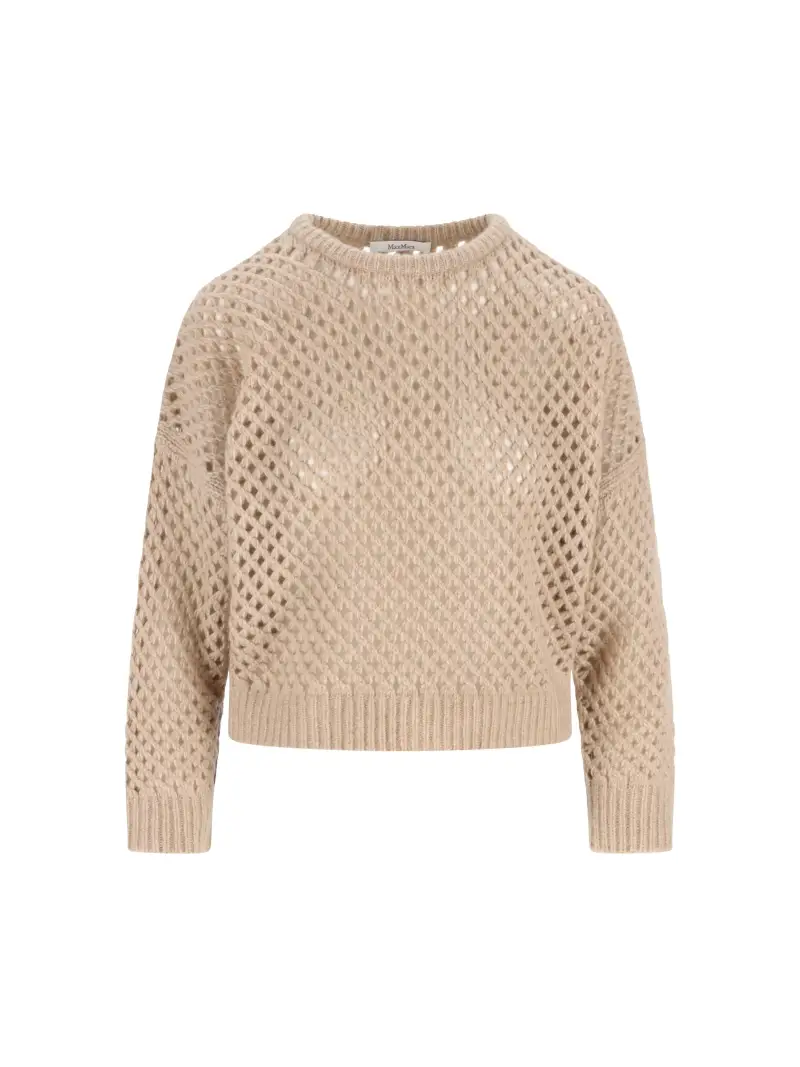 Maglione In Cashmere E Seta BEIGE