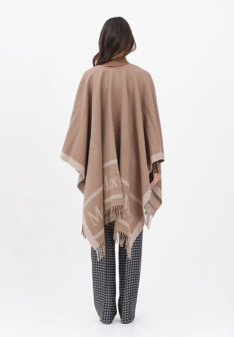 MAX MARA Mantella Hildestd color cammello da donna miniatura 3