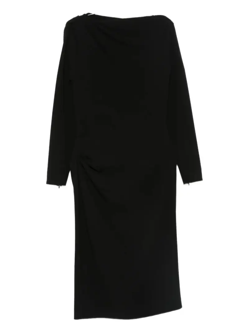 midi dress max mara NERO