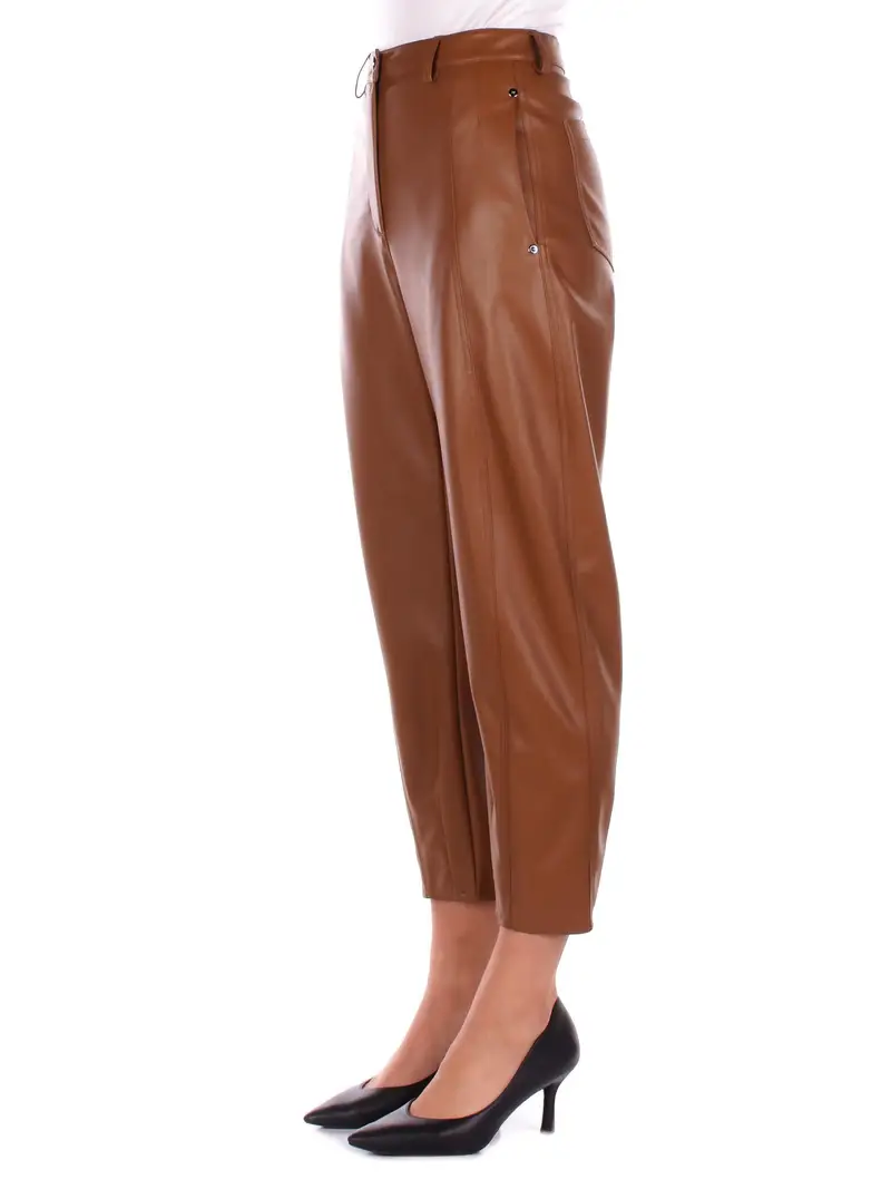 Pantalone Donna MAX MARA Cuoio Anselmo miniatura 2