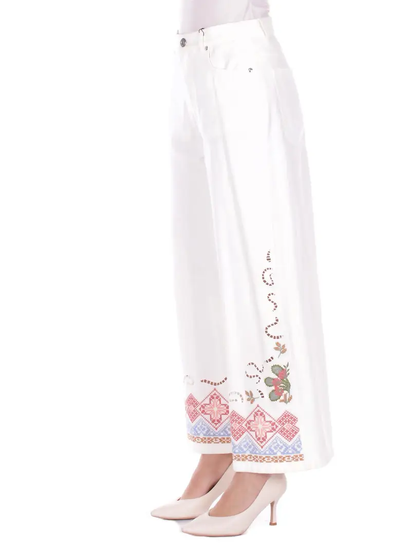 Pantalone Donna MAX MARA White Wkd dadunco miniatura 2