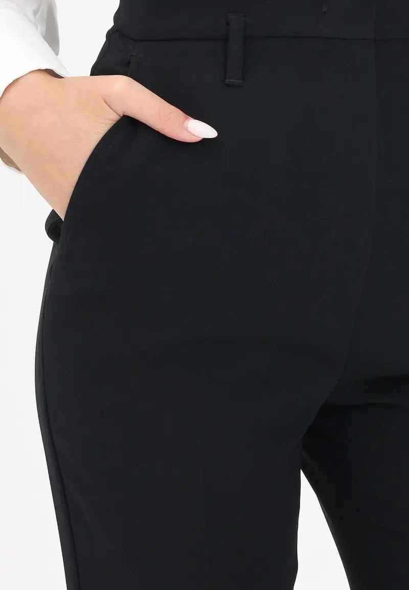 MAX MARA Pantalone elegante Alabama nero da donna miniatura 2