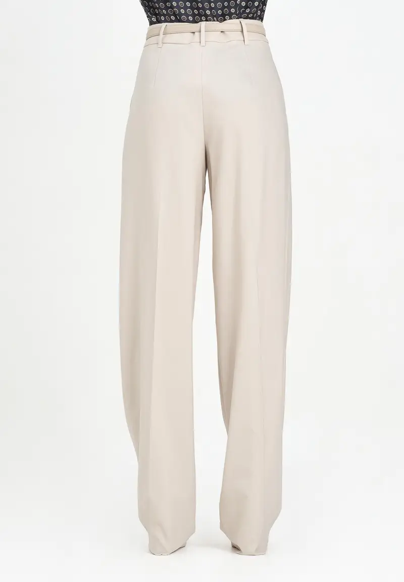 MAX MARA Pantalone elegante beige da donna miniatura 3