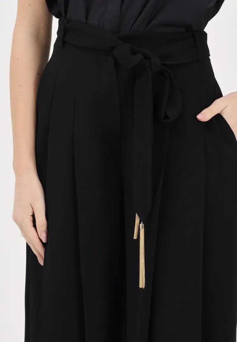 Pantalone MSEVALICO nero da donna miniatura 3