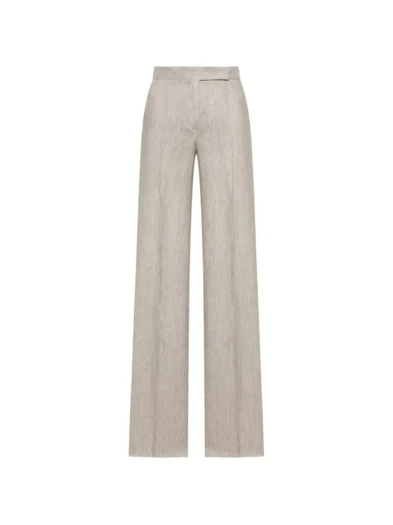 Pantaloni Donna BEIGE miniatura 2
