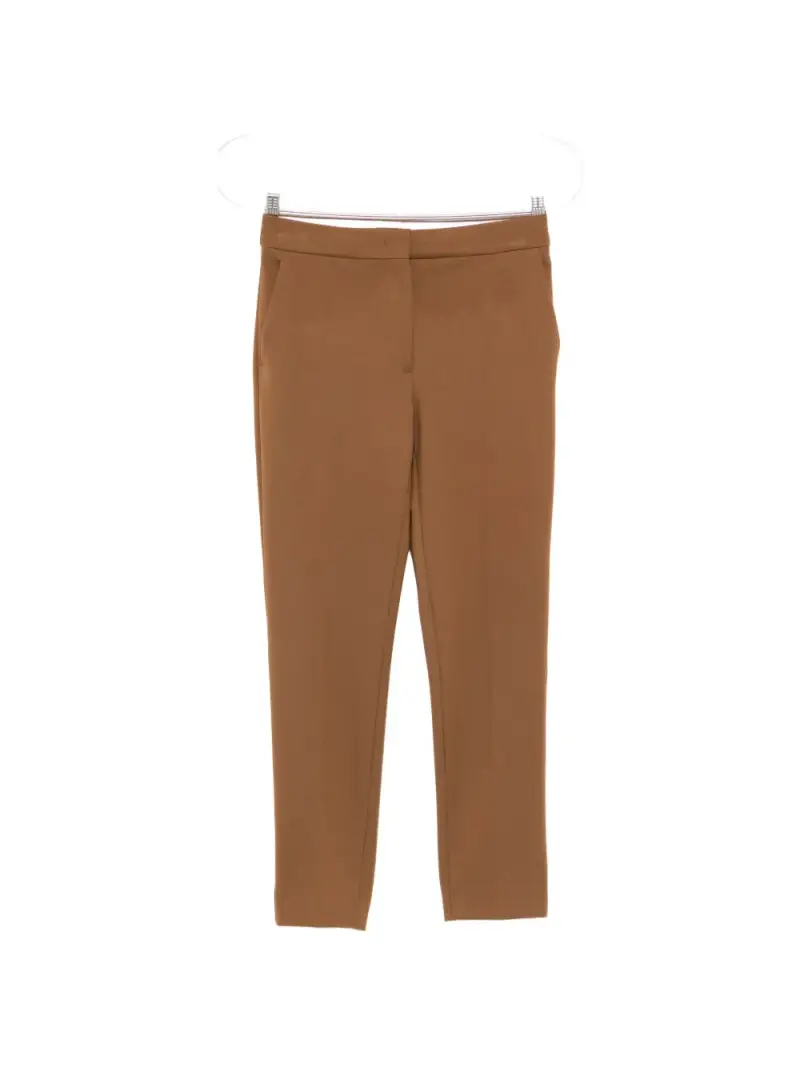 Max Mara Pantaloni marroni eleganti