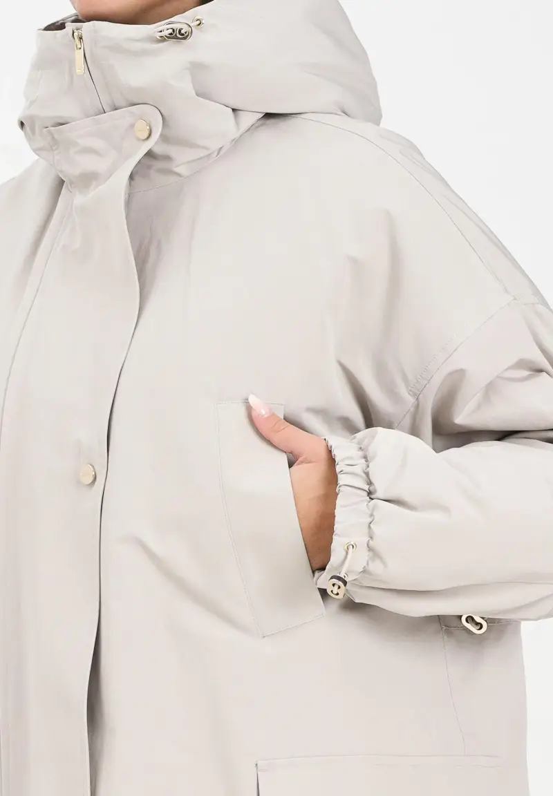 Max Mara Parka Donna Beige 2818745 miniatura 3