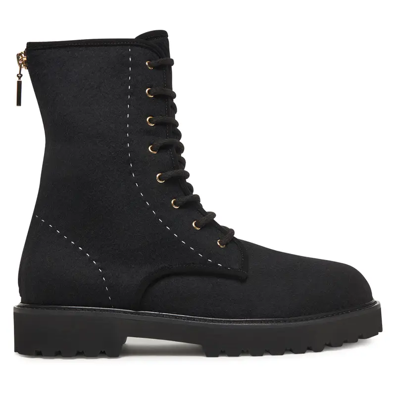 Polacchine Max Mara Bakerzipwk 25247960126 Nero