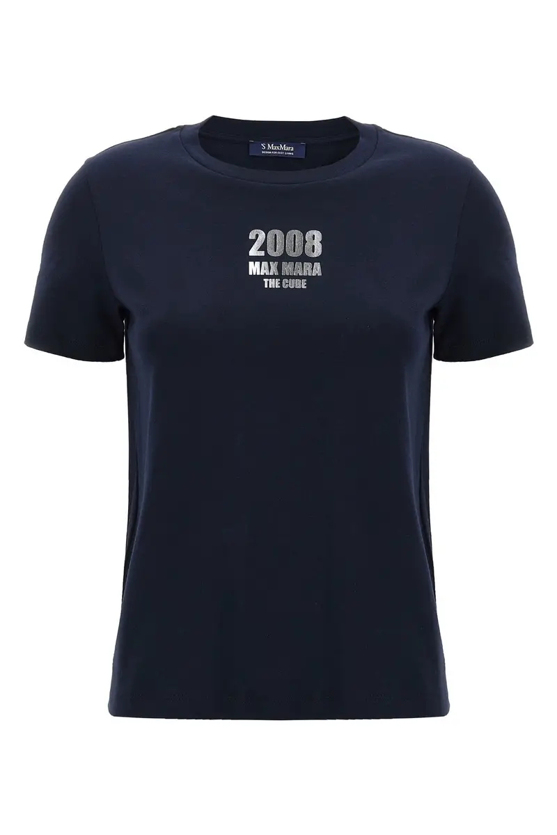 MAX MARA T-Shirt Quieto Blu