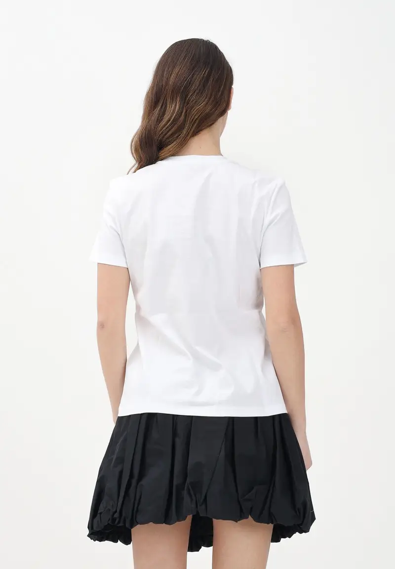 Max Mara T-shirt Donna Bianco 921833 miniatura 3