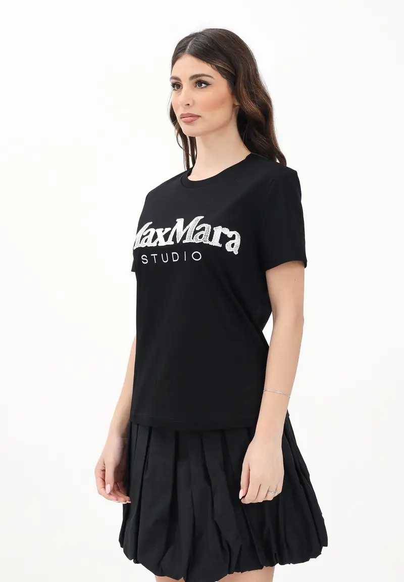 Max Mara T-shirt Donna Nero 921605