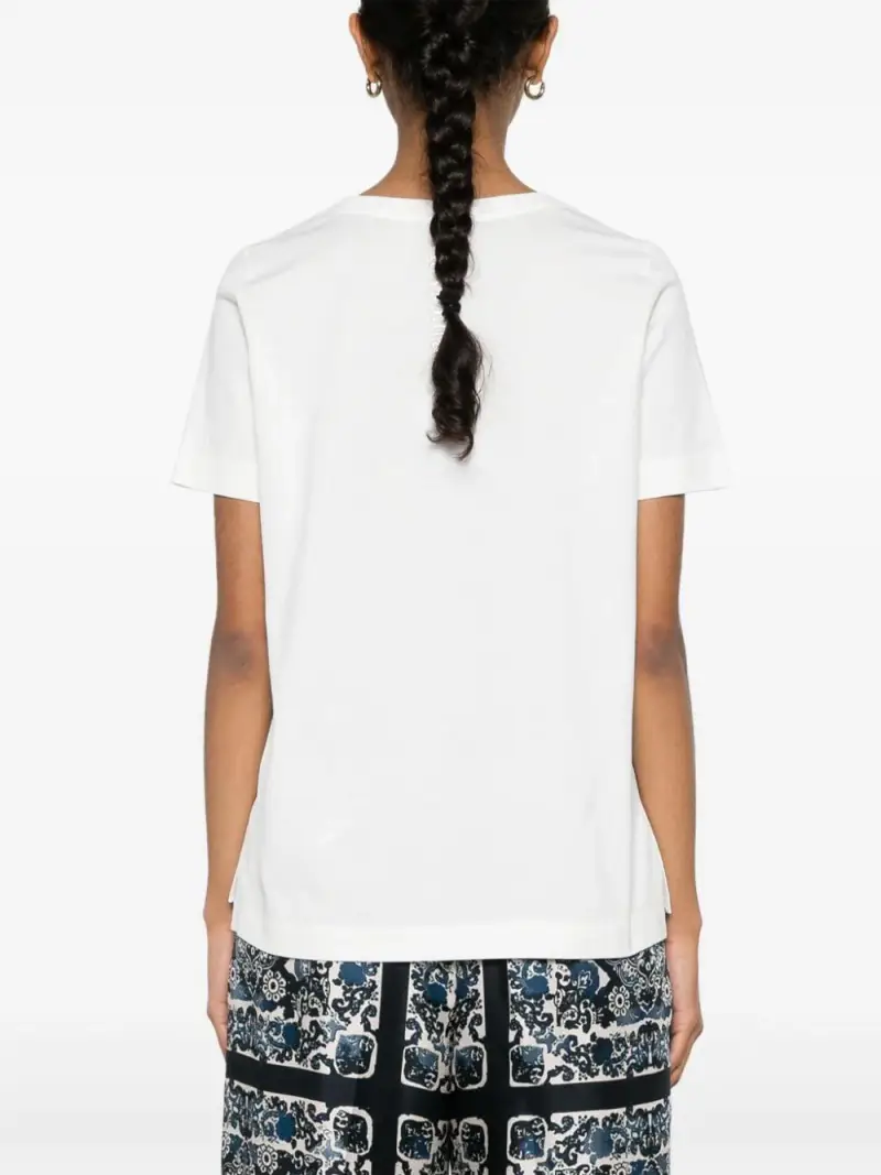 Max Mara T-shirt Bianco 2526806 miniatura 2