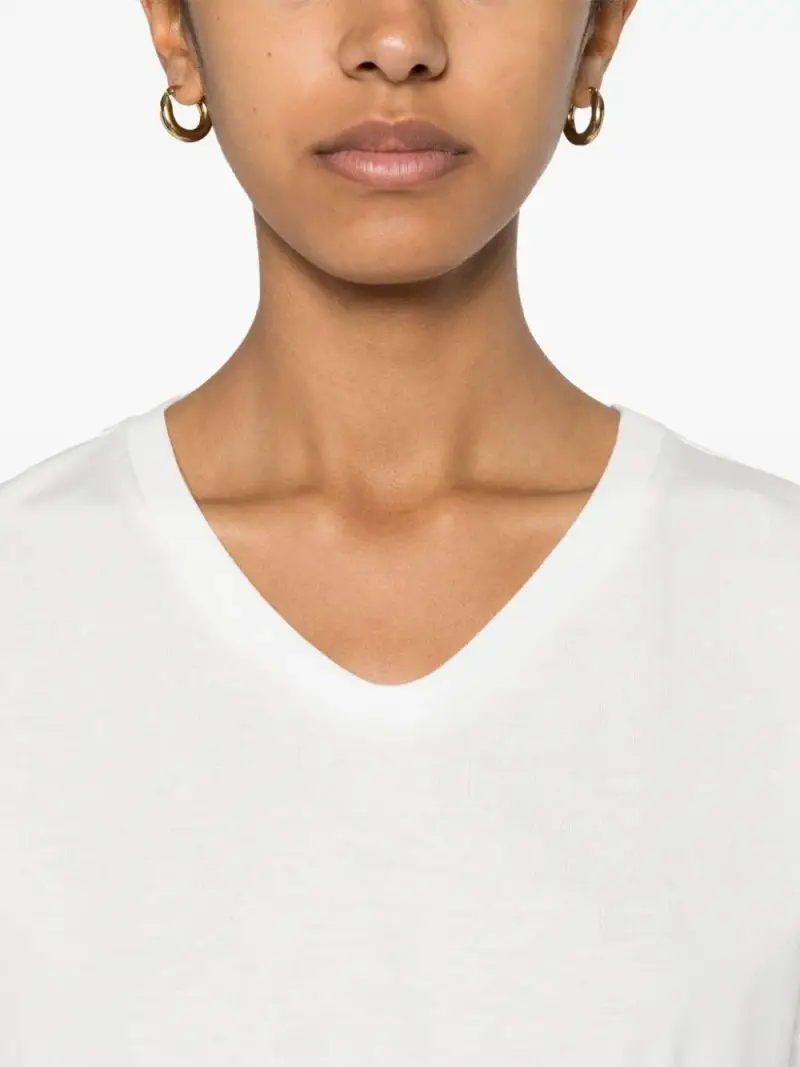 Max Mara T-shirt Bianco 2526806 miniatura 3