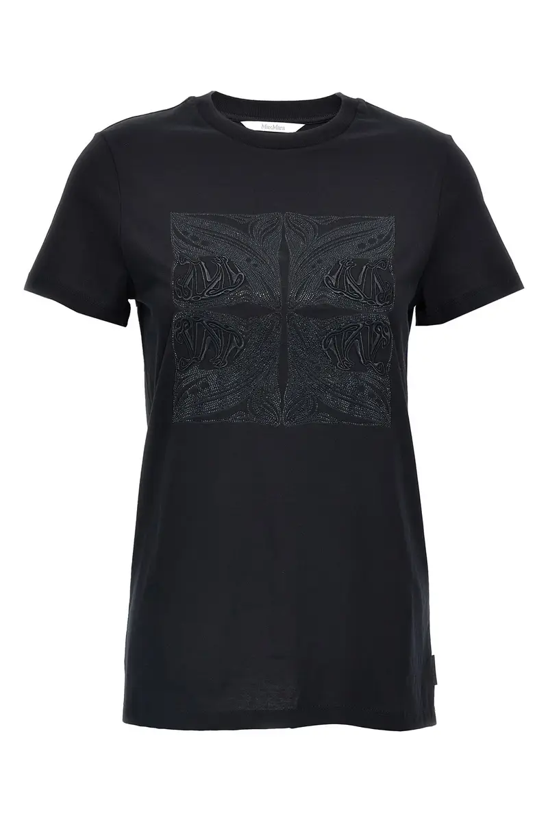 Max Mara T-shirt Nero 4333685