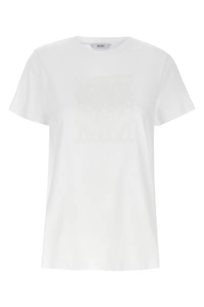 Max Mara T-shirt Bianco 4313081