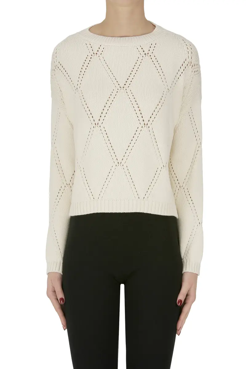 Pullover Abbozzi Panna