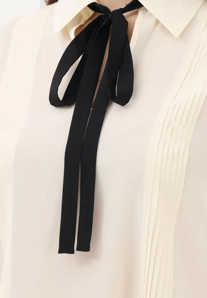 MAX MARA Blusa MSTCOLONO avorio da donna miniatura 3