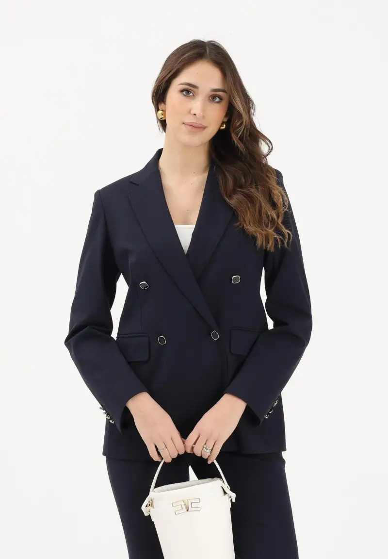 MAX MARA Giacca doppiopetto MSTRIVIERA blu da donna miniatura 2