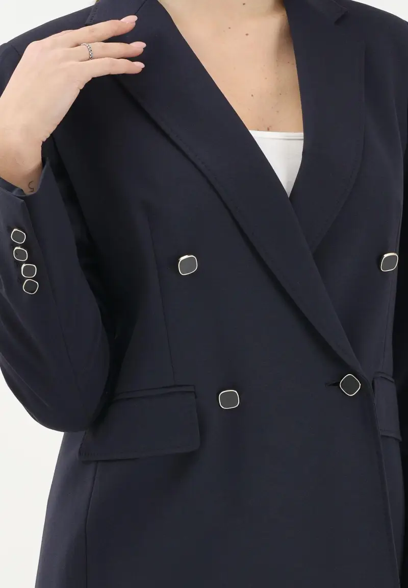 MAX MARA Giacca doppiopetto MSTRIVIERA blu da donna miniatura 3