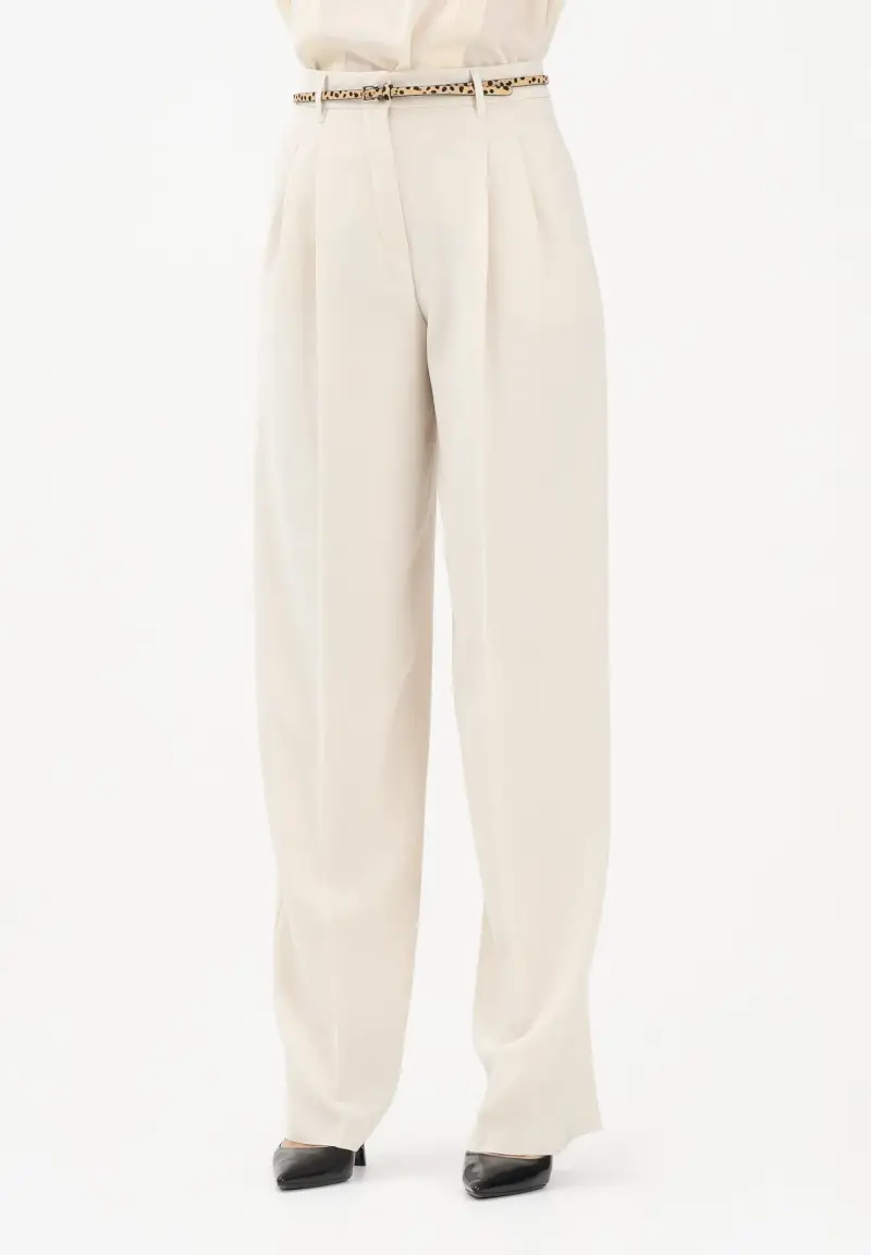 MAX MARA Pantalone elegante MSTCORVINO panna da donna