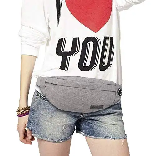 MAXTOP Marsupio Uomo Grigio 3454907