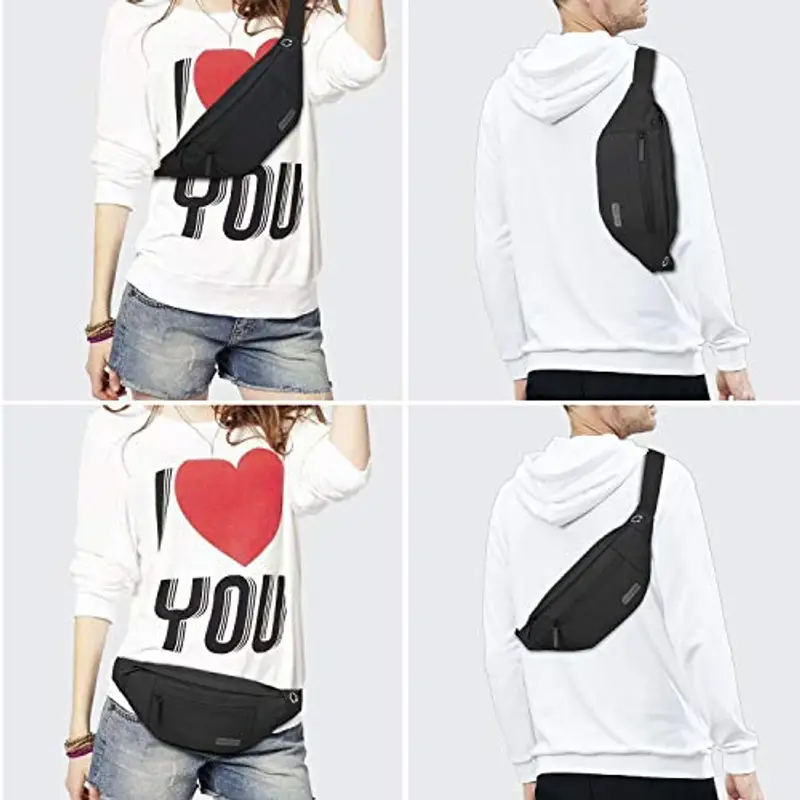 MAXTOP Marsupio Uomo Nero 786743 miniatura 2