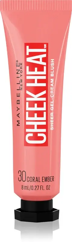 Cheek Heat Gel-Crema Blush 30 Coral Ember