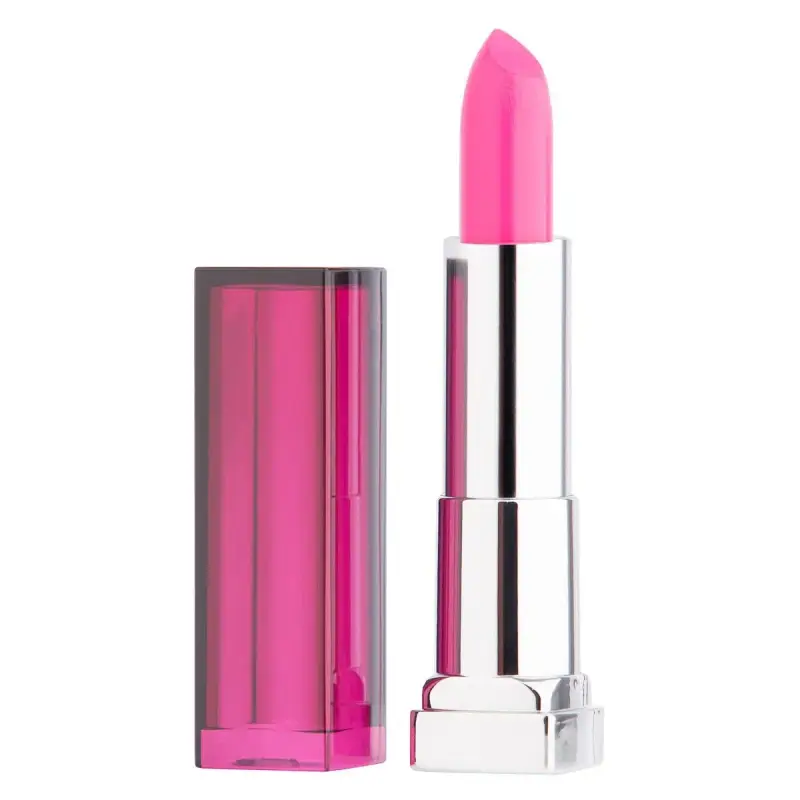 Color Sensational, High Shine, Rossetto Crema, 909, Flash Fucsia, 4 g