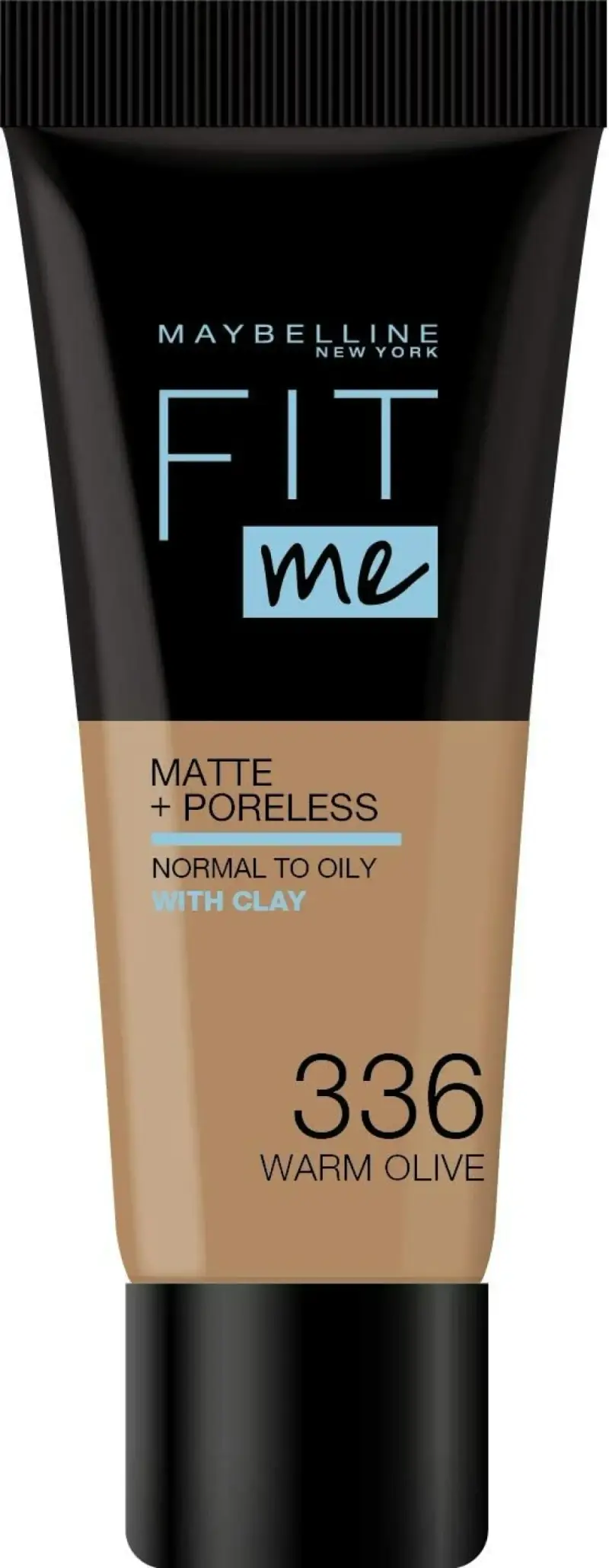 Fit Me Matte + fondotinta liquido senza pori 336 oliva calda 30 ml