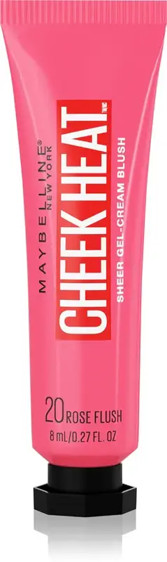 Gel-Cream Blush Cheek Heat (Sheer Gel-Cream Blush) 8 Ml - Tonalità 20 Rose Flash