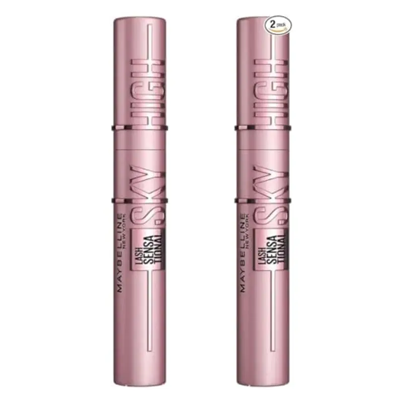 Maybelline New York Ciglia Sensazionali Sky High, Kit con Primer e Mascara, Per Ciglia Morbide, Voluminose e Moltiplicate