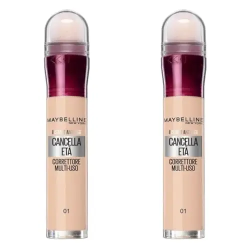 Maybelline New York Correttore Multi-Uso, Idratante e con Coprenza Modulabile, Imperfezioni e Occhiaie Coperte, Con