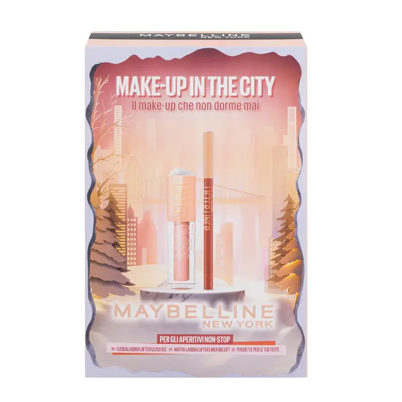 Labbra Cofanetto Regalo Make-Up In The City Lucidalabbra Lifter Gloss Ice E Matita Labbra Lifter Liner - Gloss,Matita labbra,Co
