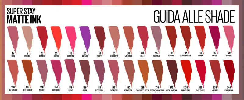 Labbra SuperStay Matte Ink 340 Exhilarator - Rossetti miniatura 5