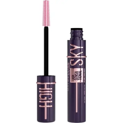 Maybelline New York Mascara Allungante e Volumizzante, Lunghezza e Volume Senza Limiti, Tenuta 24H, Arricchito con