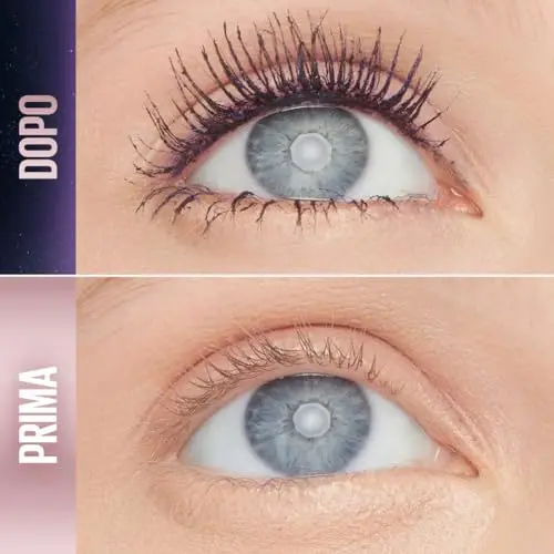 Maybelline New York Mascara Allungante e Volumizzante, Lunghezza e Volume Senza Limiti, Tenuta 24H, Arricchito con miniatura 2