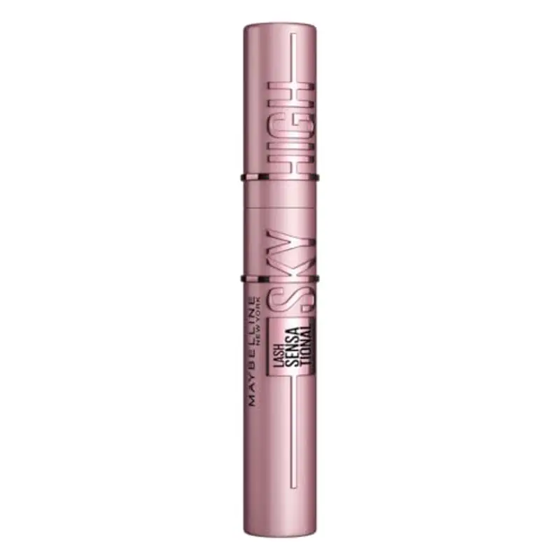 Maybelline New York Mascara Ciglia Sensazionali Sky High, Volume Intenso e Lunghezza Senza Limiti, Ciglia Leggere, Definisce, Incurva e Moltiplica, Nero, 7,2 ml