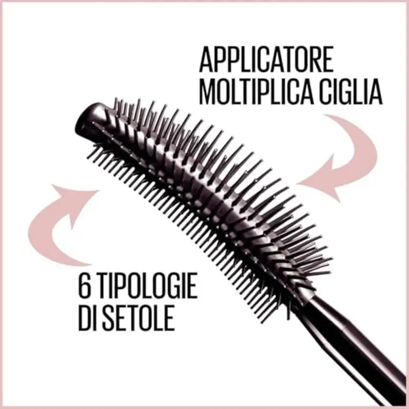 Maybelline New York Mascara Ciglia Sensazionali, Volumizzante, Effetto Ventaglio sulle Ciglia, Intense Black, 9, 5 ml miniatura 3