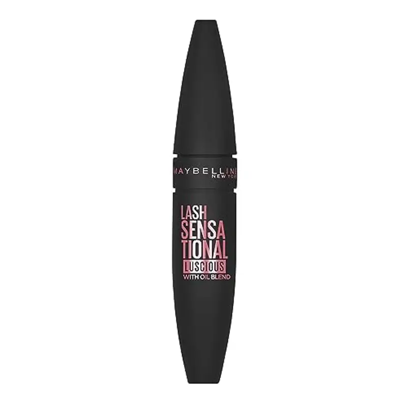 Maybelline New York Mascara Ciglia Sensazionali, Volumizzante, Effetto Ventaglio sulle Ciglia, Luscious, 9,5 ml