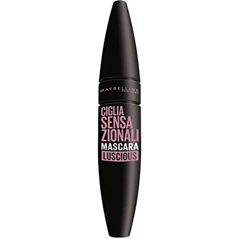 Maybelline New York Mascara Ciglia Sensazionali, Volumizzante, Effetto Ventaglio sulle Ciglia, Luscious, 9,5 ml