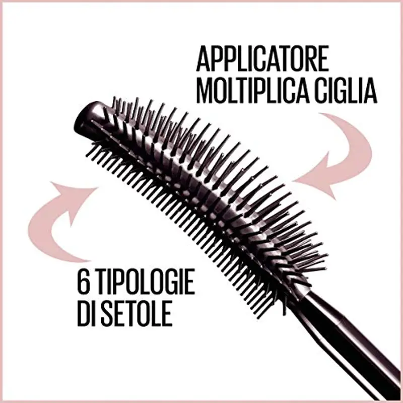 Maybelline New York Mascara Ciglia Sensazionali, Volumizzante, Effetto Ventaglio sulle Ciglia, Luscious, 9, 5 ml miniatura 3
