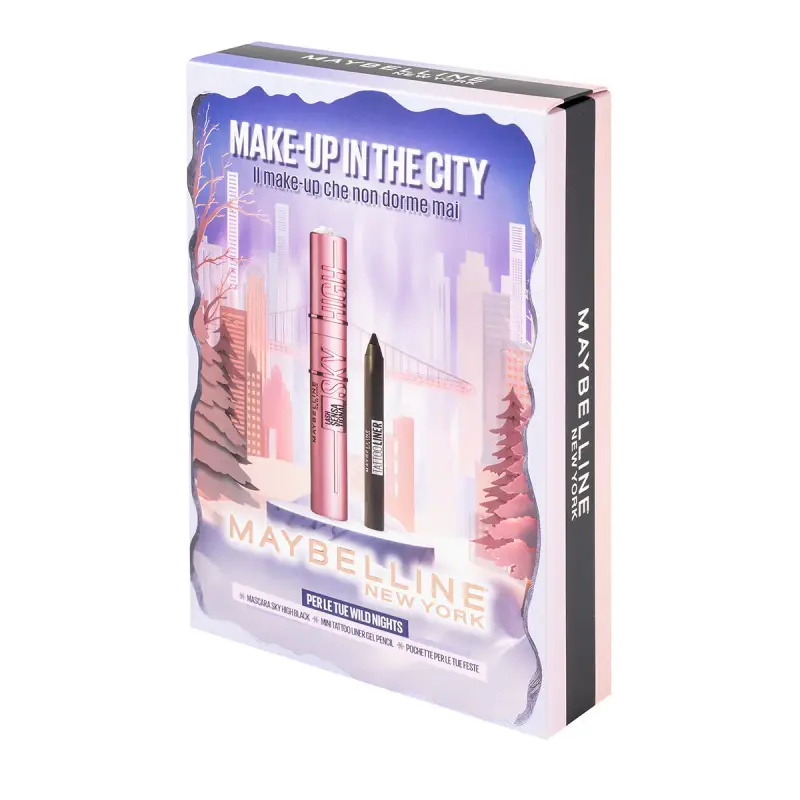 Occhi Cofanetto Regalo Make-Up In The City Mascara Sky High E Tattoo Liner Gel Pencil - Mascara, Matita occhi, Cofanetti make up miniatura 3