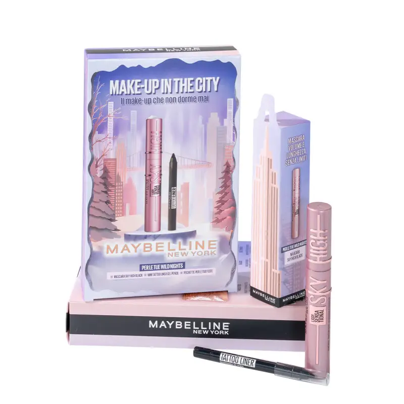 Occhi Cofanetto Regalo Make-Up In The City Mascara Sky High E Tattoo Liner Gel Pencil - Mascara, Matita occhi, Cofanetti make up miniatura 4