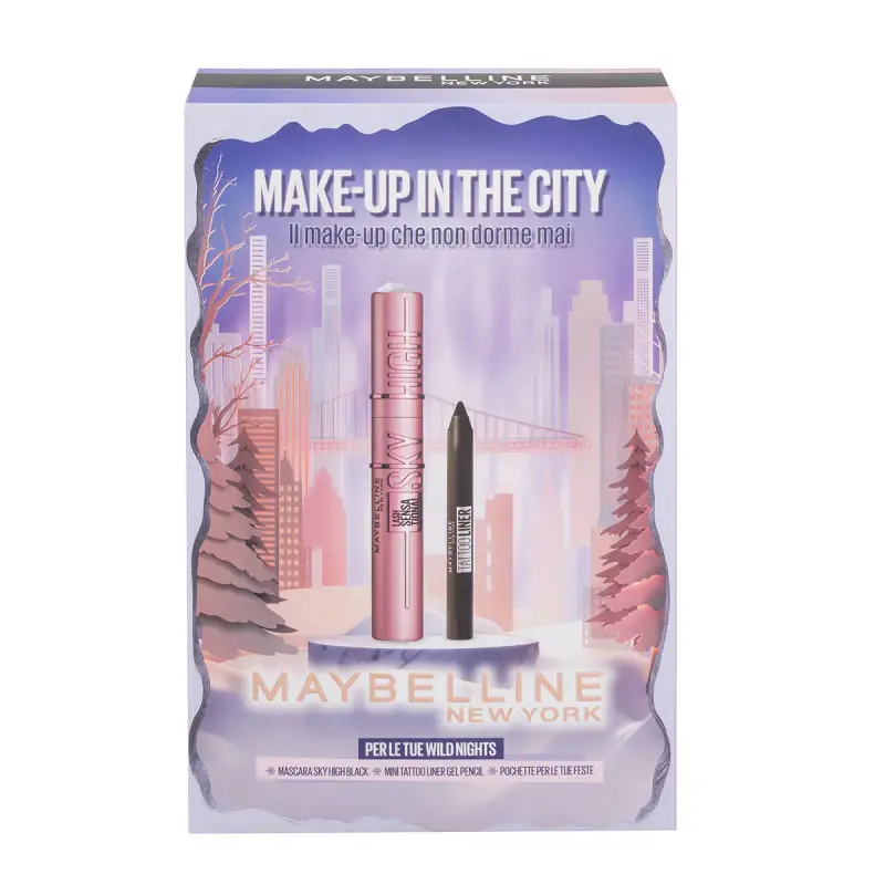 Occhi Cofanetto Regalo Make-Up In The City Mascara Sky High E Tattoo Liner Gel Pencil - Mascara,Matita occhi,Cofanetti make up