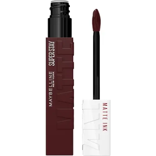 Maybelline New York Tinta Labbra a Lunga Durata, Effetto Matte e Colore Intenso, Tenuta fino a 16 Ore, No Transfer e