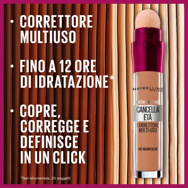 Viso Correttore Multiuso Cancella Età Warm Olive (145) - Correttori miniatura 2