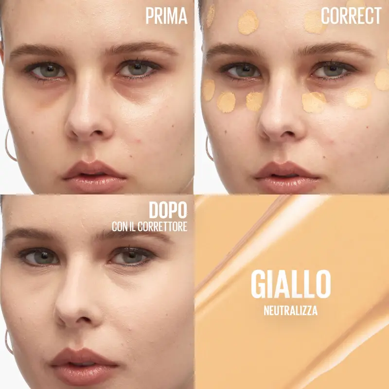 Viso Correttore Multiuso Cancella Età Yellow - Correttori miniatura 4