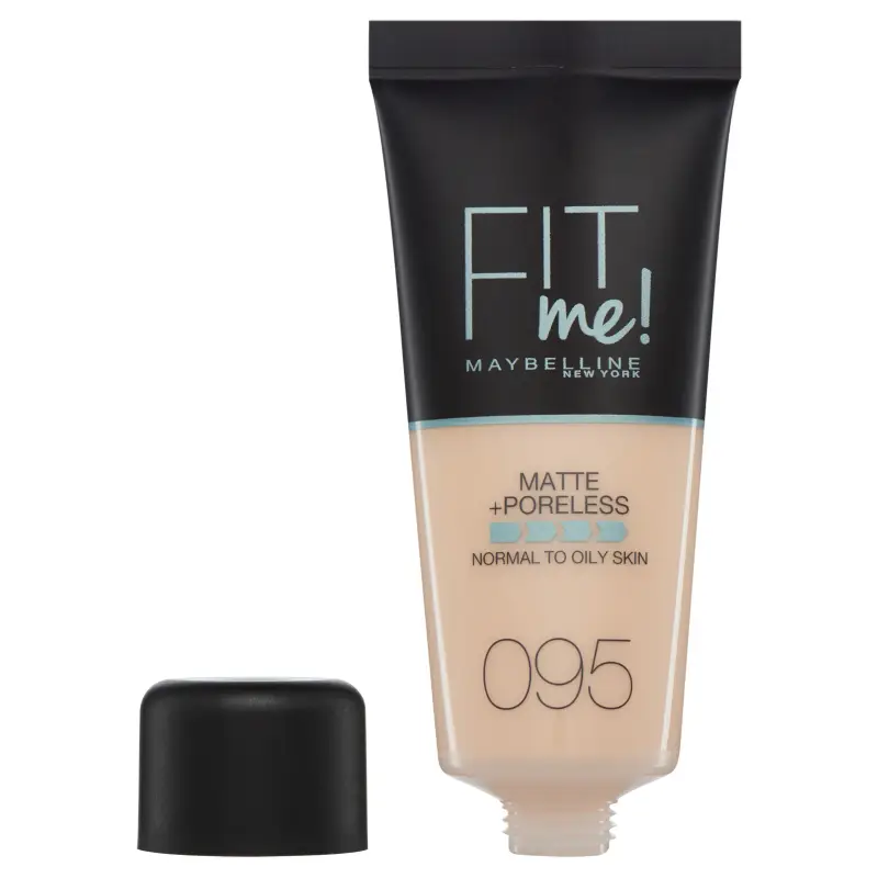Viso Fondotinta Opacizzante Fit Me! Matte&Poreless Fair Porcelaine (095) - Fondotinta miniatura 5