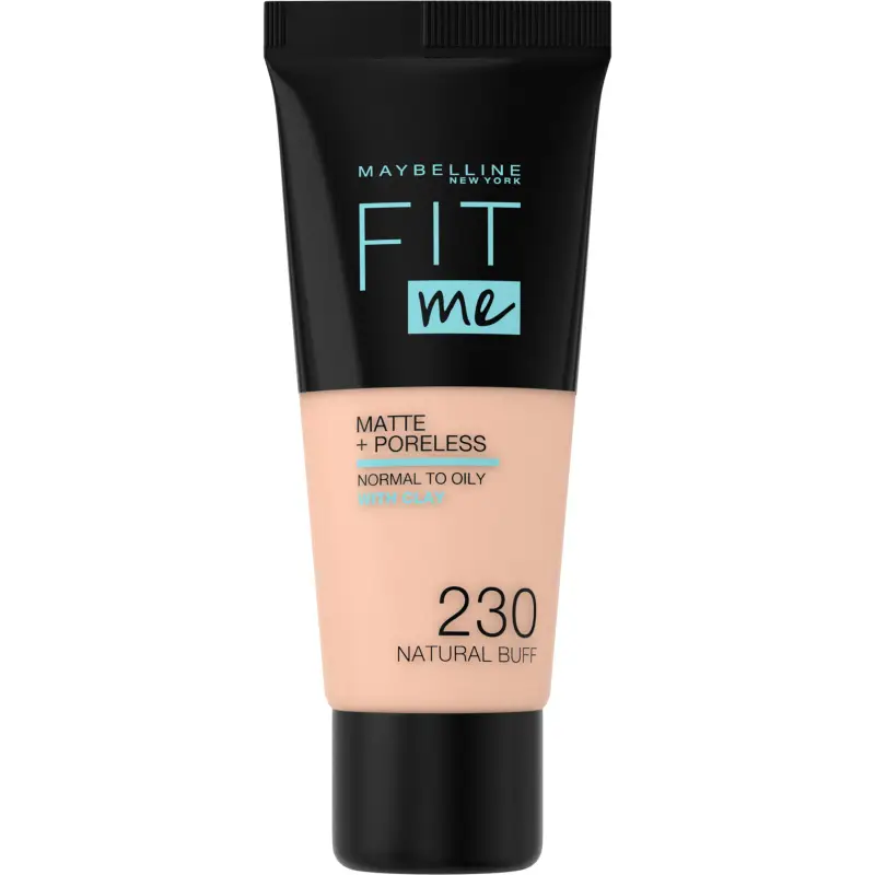 Viso Fondotinta Opacizzante Fit Me! Matte&Poreless Natural Buff (230) - Fondotinta